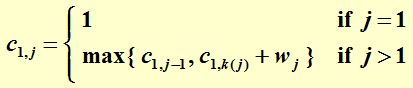 Let $$c_{1,j}$$ be the optimal solution for $$a_1$$ to $$a_j $$,
